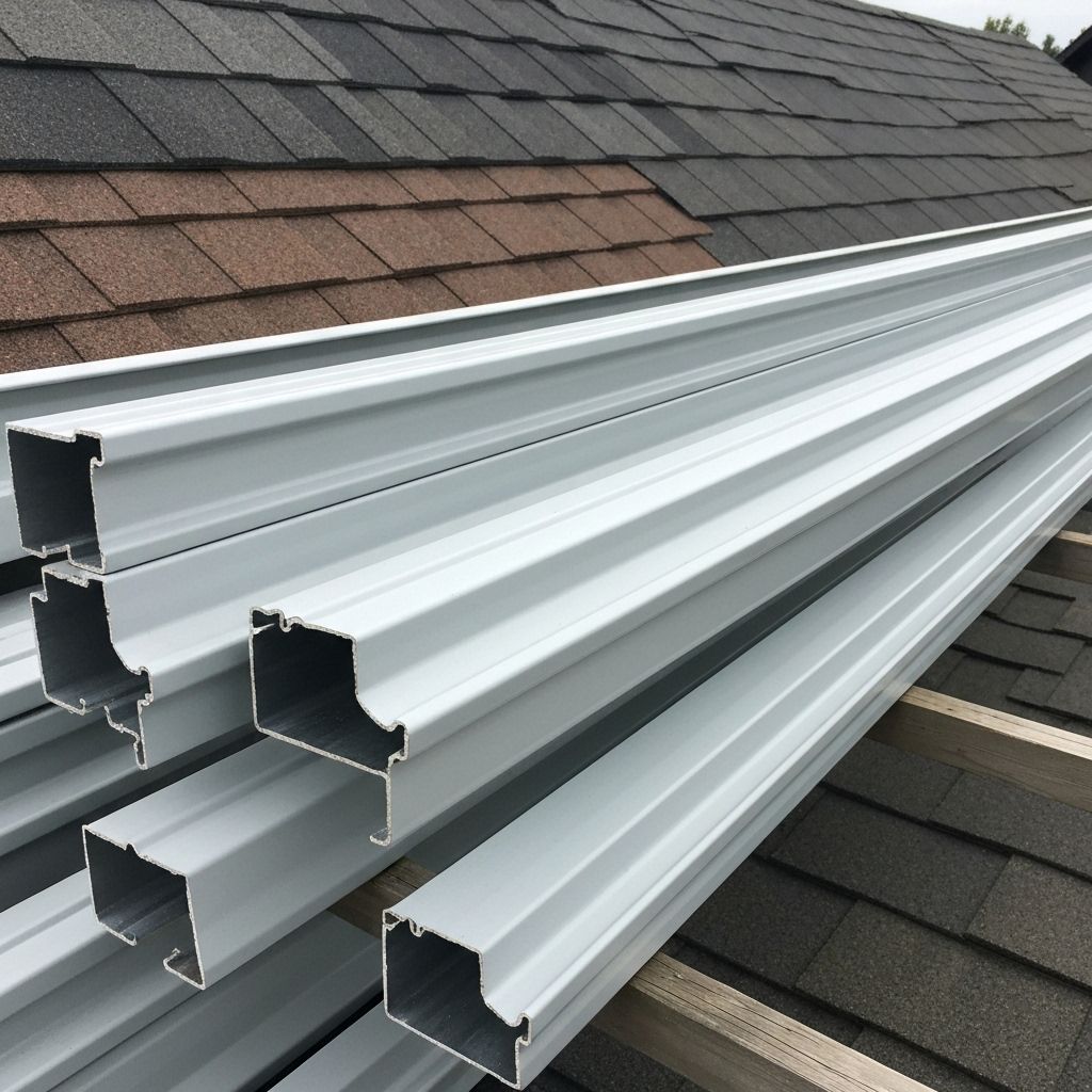 Gutters Aluminum 10ft