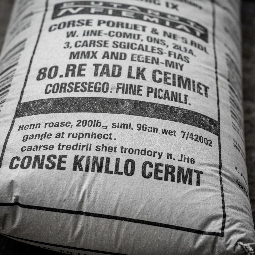 Concrete Mix 80lb Bag